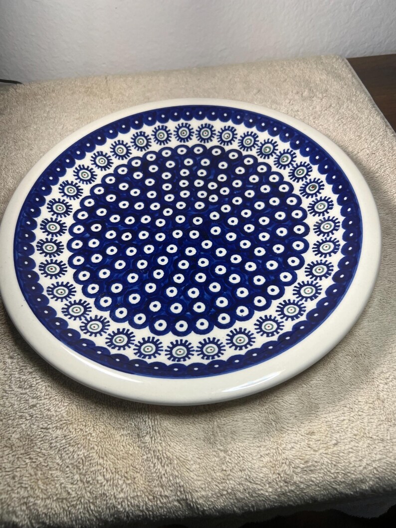 Boleslawiec Polish Pottery Dinner Plate