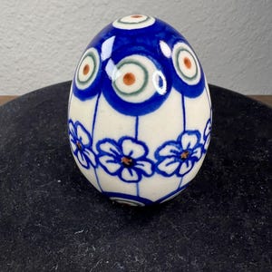 Polish Pottery Egg