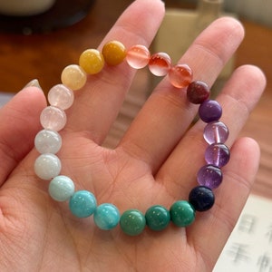 7 chakra crystal bracelet