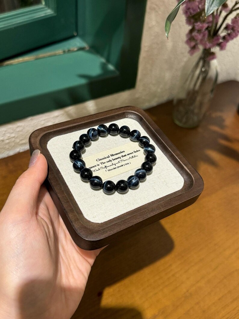 Blue Tiger Eye Bracelet
