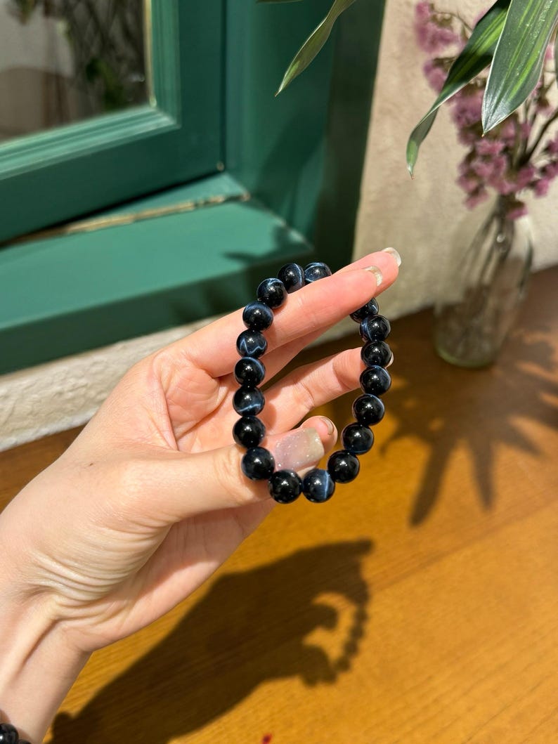 Blue Tiger's Eye Bracelet