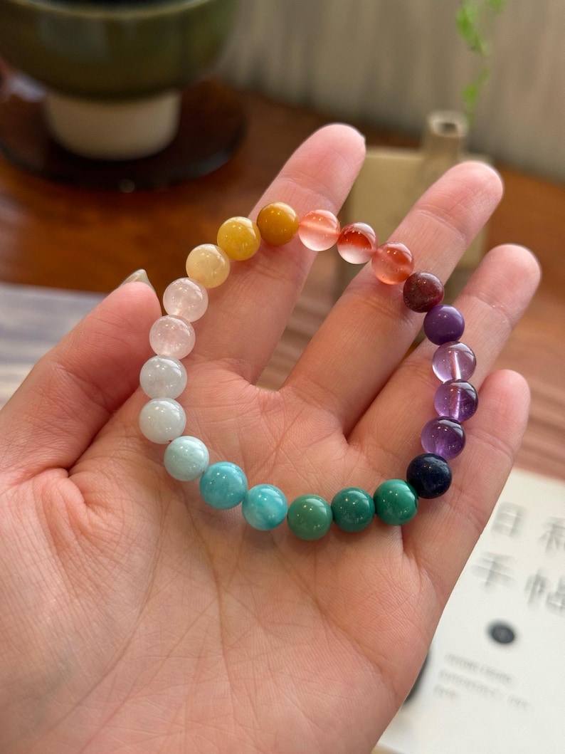 7 chakra crystal bracelet