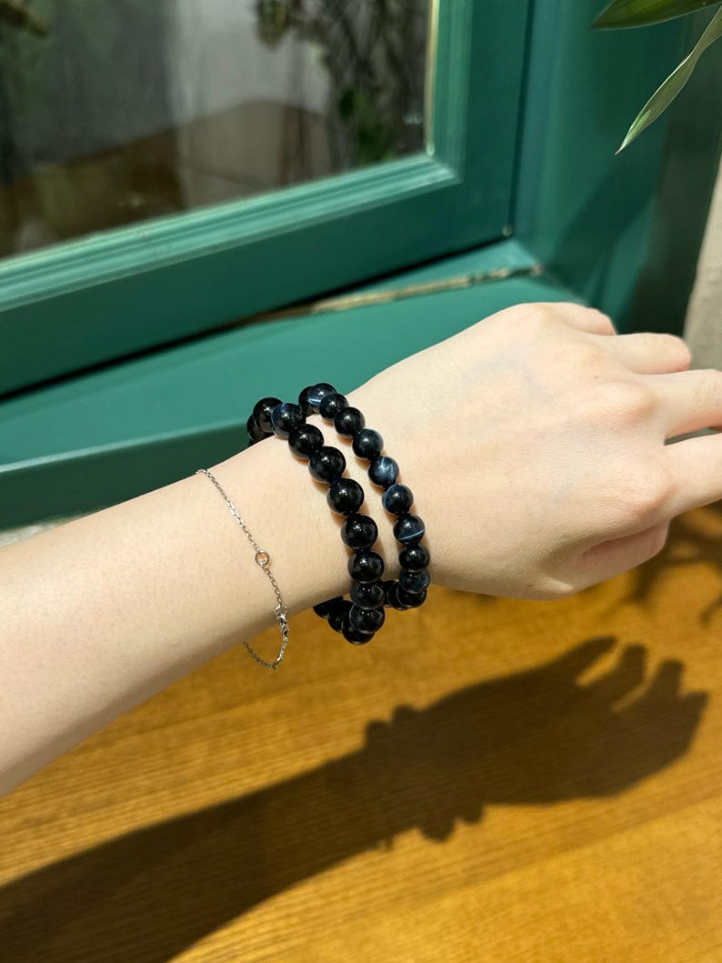 Blue Tiger's Eye Bracelet
