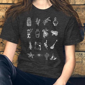 Salt Rosemary Lavender Love Magic Essentials, Practical Magic Shirt, Magic Magic, Magic Moment, Magic Spell Shirt, Halloween, Witch Shirt