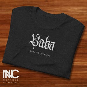 Baba Shirt Cute Fathers Day Gift for Grandpa, Best Dad Shirt, Dad T-Shirt, Dad Gift, Gift for Him, Persian Gifts, Nowruz Gifts, Nowruz Shirt