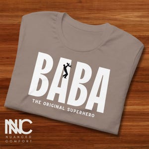 Baba Shirt Cute Fathers Day Gift for Grandpa, Best Dad Shirt, Dad T-Shirt, Dad Gift, Gift for Him, Persian Gifts, Nowruz Gifts, Nowruz Shirt