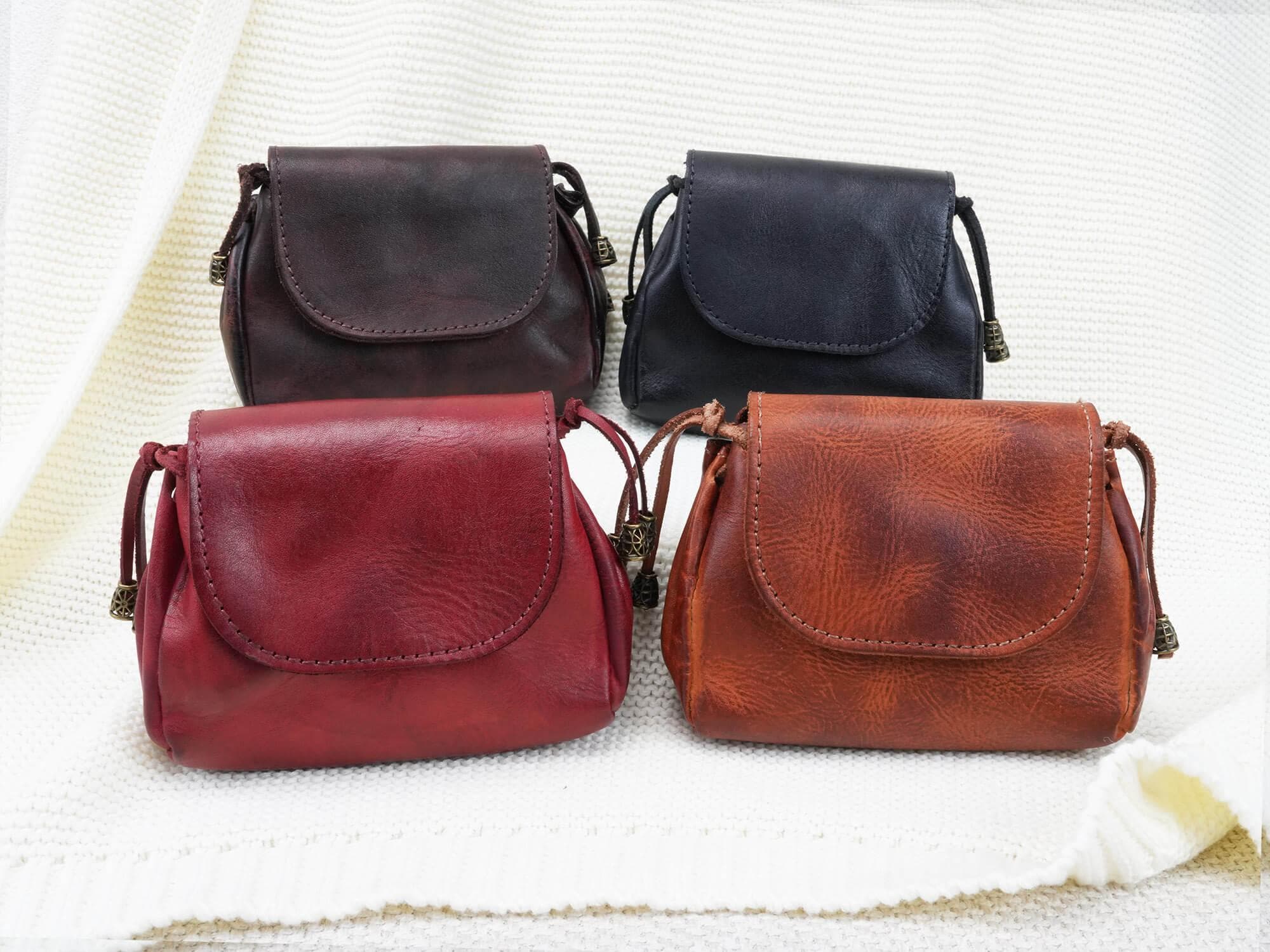 Personalized Leather Rosary Pouch, Custom Leather Coin Purse, First Communion Gift, Confirmation Gift, Gift for Mom, Priest, Christian