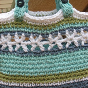 Beachside Bag, Crochet Pattern Pdf , Instant Pattern Download Available image 3