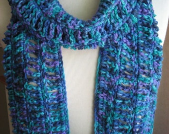 Oceana Openwork Scarf , Crochet Pattern Pdf