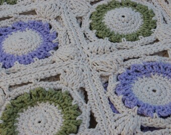 PDF Flora Bunda Crochet Throw Blanket Pattern