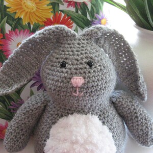 Bunny Rabbit &quot;Honey Bunny&quot; Crochet Pattern pdf  Instant Pattern Download Available