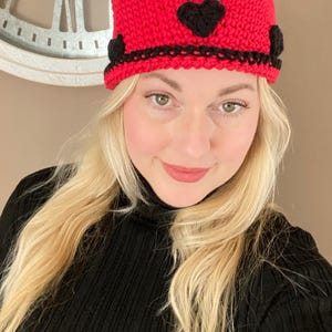 Valentinstag Marienkäfer Häkelanleitung Neugeborene bis Erwachsene (PDF-Muster)
