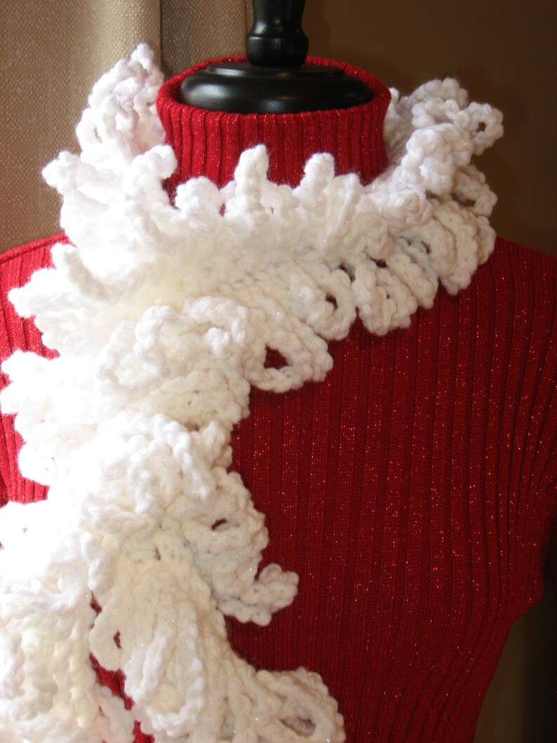 Loopy Layers Scarf, Scarf Crochet Pattern pdf, Instant Pattern Download Available image 5