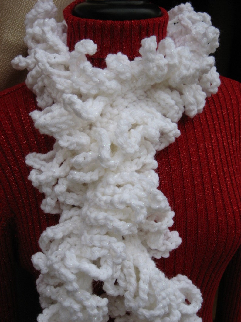 Loopy Layers Scarf, Scarf Crochet Pattern pdf, Instant Pattern Download Available image 3