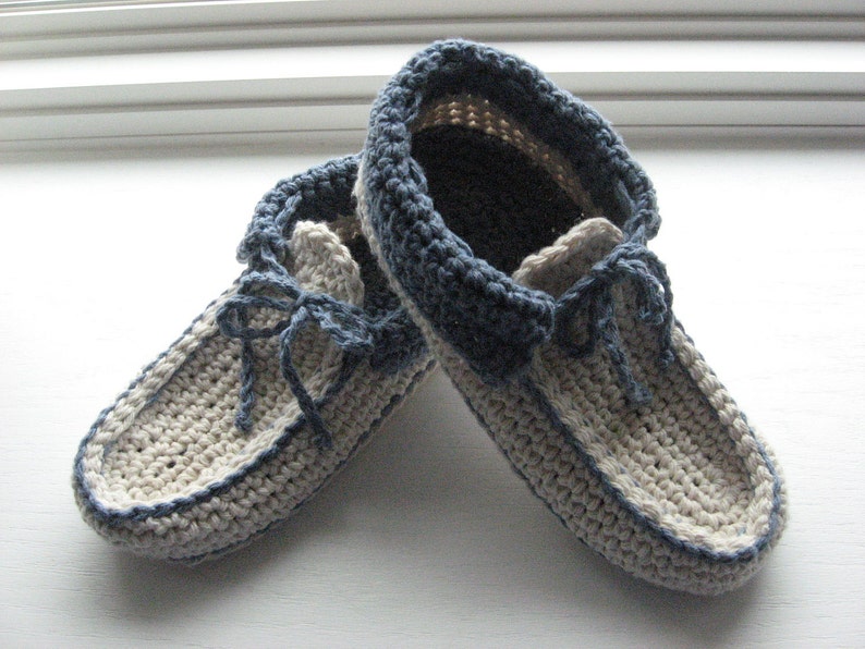 Cozy Crochet Slipper Pattern pdf, Comfy slippers for all sizes from 6mos. size 14 image 3
