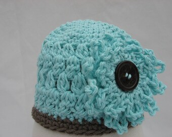 Openweave Puff Stitch Beanie, Crochet Pattern Pdf with 2 Flower Blossom Styles included, Instant  Pattern Download Available
