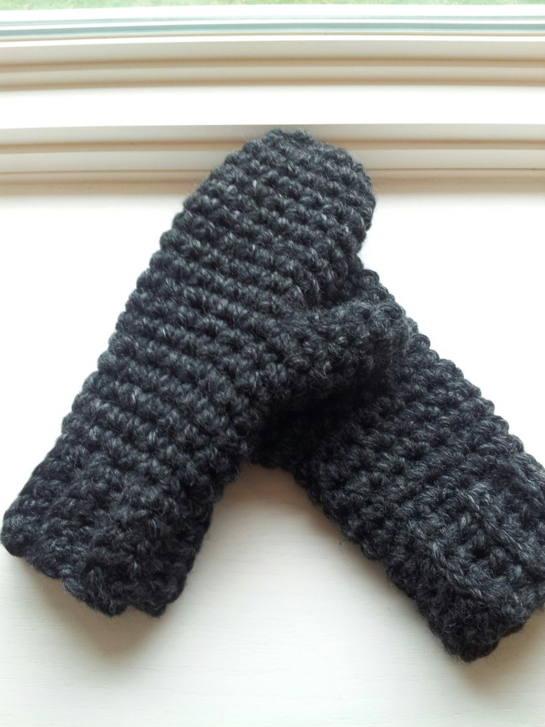 Ultra Plush Bulky Weight Yarn Version of the Nordic Hooded Scarf with Matching Pattern for Nordic Mittens image 5