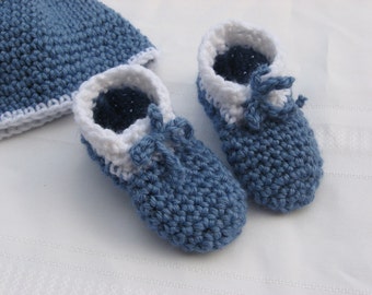 Crochet Baby Booties ,Crochet Pattern Pdf 4 sizes 0-3mos,3-6mos,6-9,mos 9-12mos