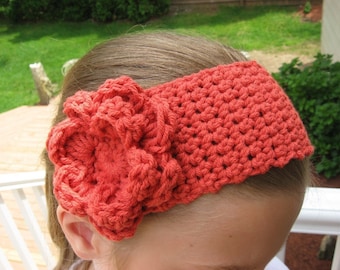 Blossoming Headband, Crochet Pattern Pdf ,fits all sizes 2- adult, Instant Download Available