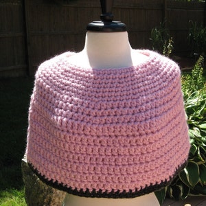 Crochet Caplet, 3 Hour Chunky Crochet Caplet, PDF Pattern image 3