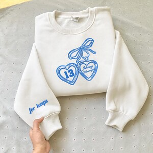 Boys of Tommen Embroidered Sweatshirt, Bookish Gift, Johnny Kavanagh 7 Gibsie Binding 13 For Keeping