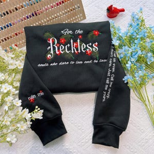 Reckless Lauren Roberts Embroidered Shirt, Powerless Series Sweater, Kai and Paedyn Hoodie, Powerful Book Tee