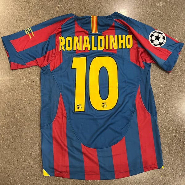 Buy Ronaldinho Jersey Online In India - Etsy India