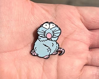 Ratatouille Enamel Pin - Funny Remy Cooking Chef Metal Pin