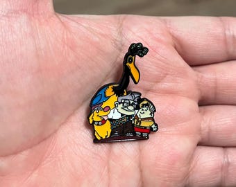 Pin de esmalte de Dodo Bird Russel Carl Dug - Pin de metal de la película Up
