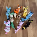 Flexi Eevee, Umbreon, Espeon and more Eeveelution Keychains – Fidget Toy, Decor or Gift