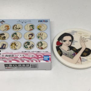 ONE PIECE Girl's Collection ~ Ceramic Coaster ~ "Nico Robin" Original Item from Japan *New*