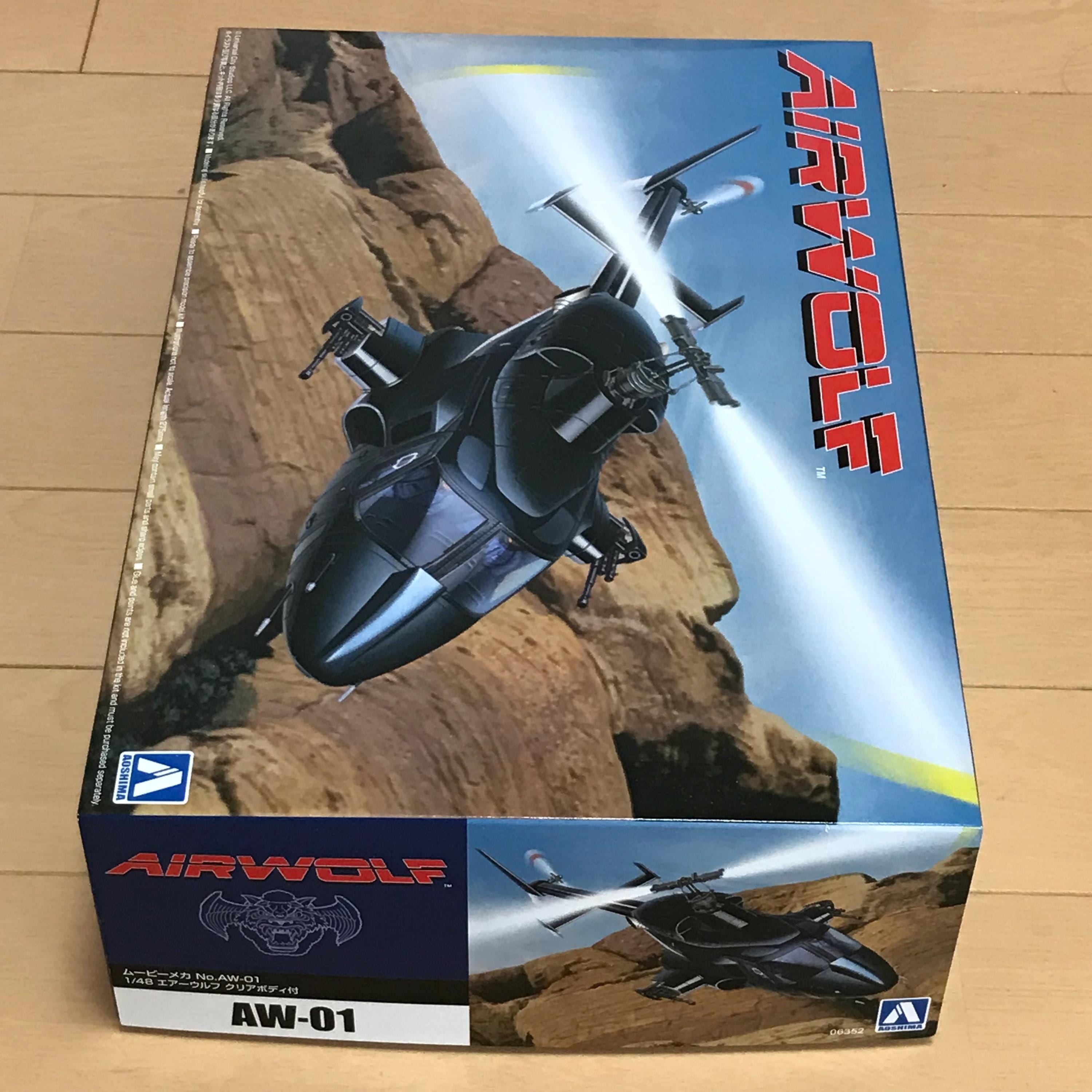 エアウルフ AW-01 1/48スケール クリアボディVer. プラスチックモデル
