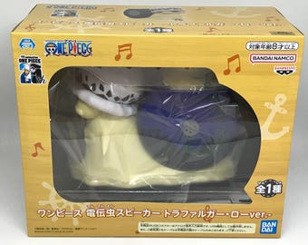 ONE PIECE ~ Den Den Mushi (Transponder Snail) SPEAKER ~ &quot;Trafalgar Law Ver.&quot; Original Item from Japan *New*