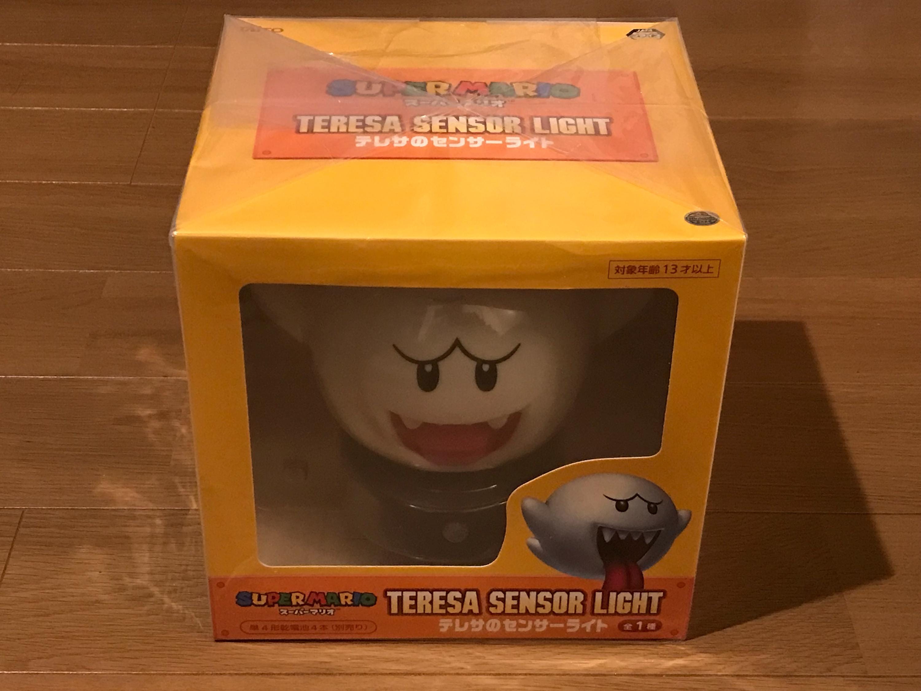スーパーマリオ テレサのセンサーライト 4個セット スーパーマリオ テレサのセンサーライト 4セット スーパーマリオ