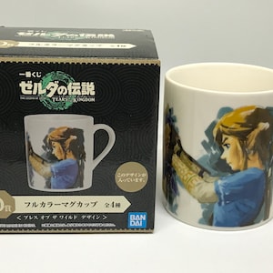 LA LEYENDA DE ZELDA ~Lágrimas del Reino~ Taza a todo color, Japón *Nueva*