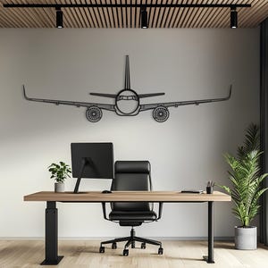A321 Front Metal Aircraft Wall Art, Airplane Wall Art, Metal Wall Art, Aviation Decor, Airplane Gift, Pilot Gift, Aviation Gift