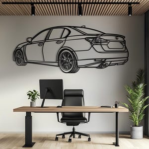 Metal Car Wall Art, Car Wall Art, Metal Wall Art, Metal Wall Decor, Car Guy Gift, Car Accessories, Car Accessories For Men, Car Gift For Him