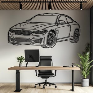 Metal Car Wall Art, Car Wall Art, Metal Wall Art, Metal Wall Decor, Car Guy Gift, Car Accessories, Car Accessories For Men, Car Gift For Him