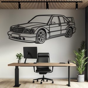 Metal Car Wall Art, Car Wall Art, Metal Wall Art, Metal Wall Decor, Car Guy Gift, Car Accessories, Car Accessories For Men, Car Gift For Him
