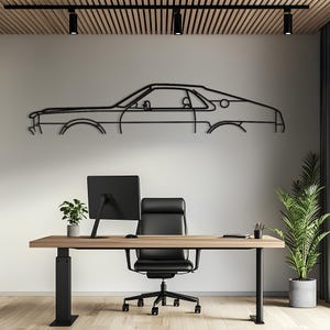 Metal Car Wall Art, Car Wall Art, Metal Wall Art, Metal Wall Decor, Car Guy Gift, Car Accessories, Car Accessories For Men, Car Gift For Him