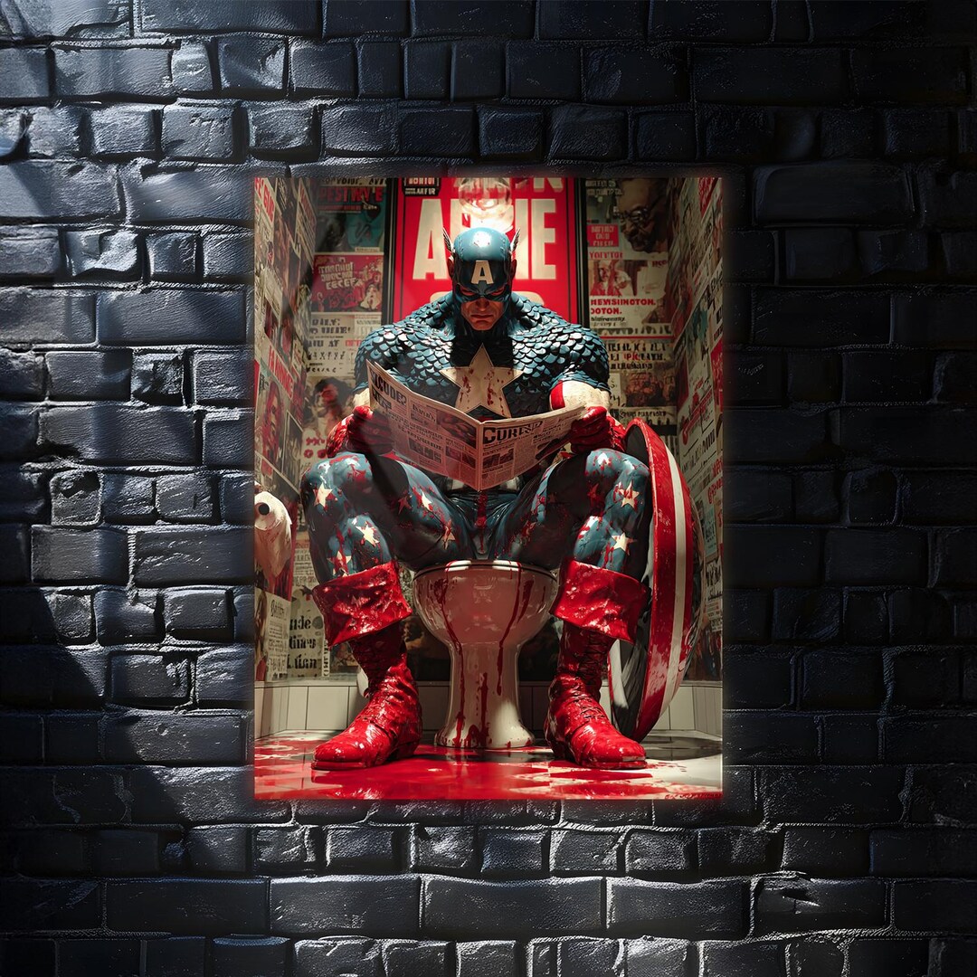 Modern Metal Wall Art – Modern Reimage Poster for Room | UV Printed ...