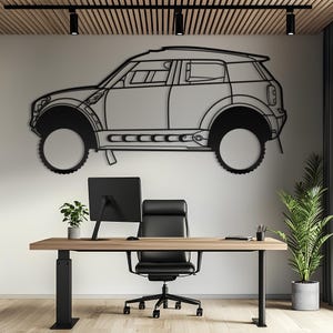 Metal Car Wall Art, Car Wall Art, Metal Wall Art, Metal Wall Decor, Car Guy Gift, Car Accessories, Car Accessories For Men, Car Gift For Him