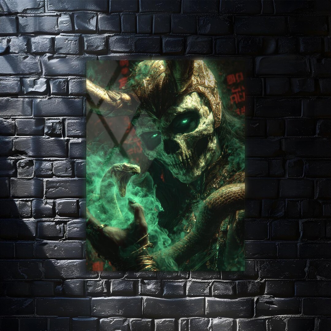 Modern Metal Wall Art – Modern Reimage Poster for Room | UV Printed ...