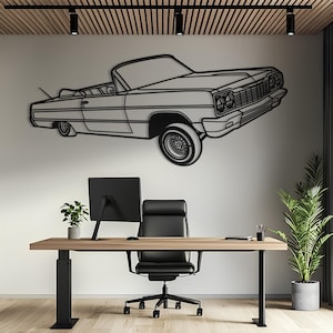 Metal Car Wall Art, Car Wall Art, Metal Wall Art, Metal Wall Decor, Car Guy Gift, Car Accessories, Car Accessories For Men, Car Gift For Him