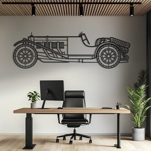 Metal Car Wall Art, Car Wall Art, Metal Wall Art, Metal Wall Decor, Car Guy Gift, Car Accessories, Car Accessories For Men, Car Gift For Him