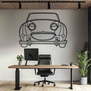 Metal Car Wall Art, Car Wall Art, Metal Wall Art, Metal Wall Decor, Car Guy Gift, Car Accessories, Car Accessories For Men, Car Gift For Him