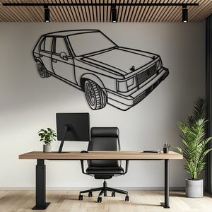 Metal Car Wall Art, Car Wall Art, Metal Wall Art, Metal Wall Decor, Car Guy Gift, Car Accessories, Car Accessories For Men, Car Gift For Him