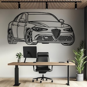 Metal Car Wall Art, Car Wall Art, Metal Wall Art, Metal Wall Decor, Car Guy Gift, Car Accessories, Car Accessories For Men, Car Gift For Him