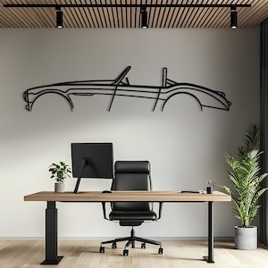 Metal Car Wall Art, Car Wall Art, Metal Wall Art, Metal Wall Decor, Car Guy Gift, Car Accessories, Car Accessories For Men, Car Gift For Him