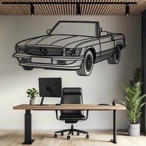Metal Car Wall Art, Car Wall Art, Metal Wall Art, Metal Wall Decor, Car Guy Gift, Car Accessories, Car Accessories For Men, Car Gift For Him